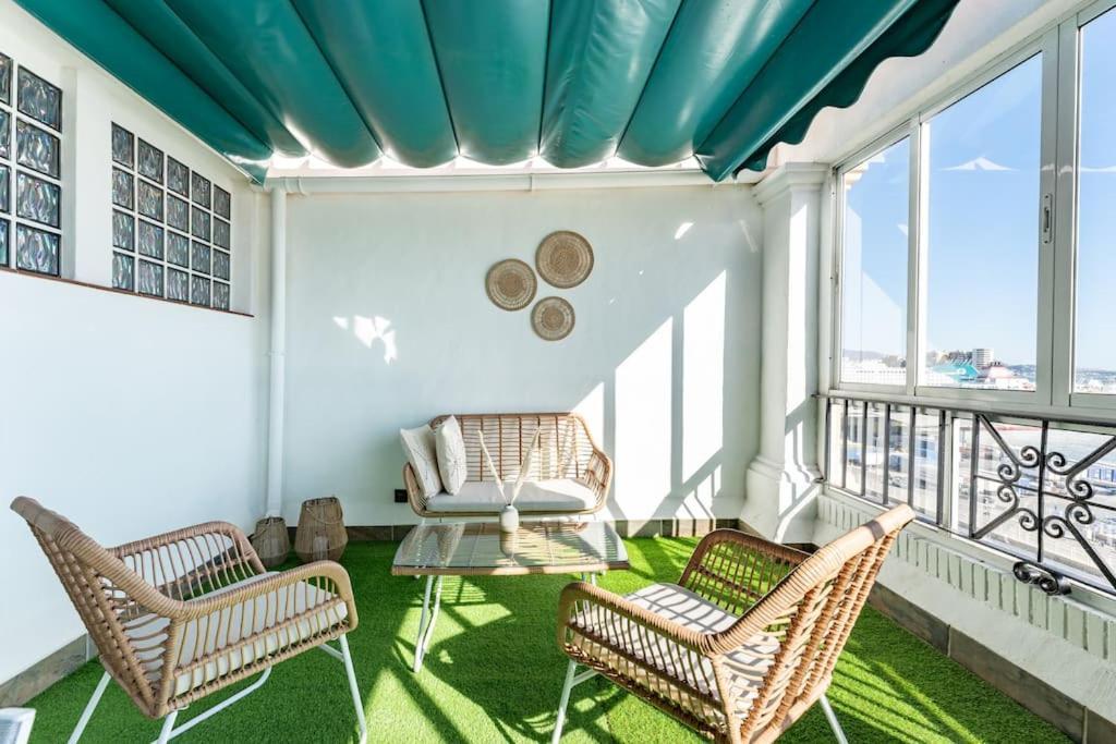 Luxury Penthouse With Sea View In Soho * Malaga